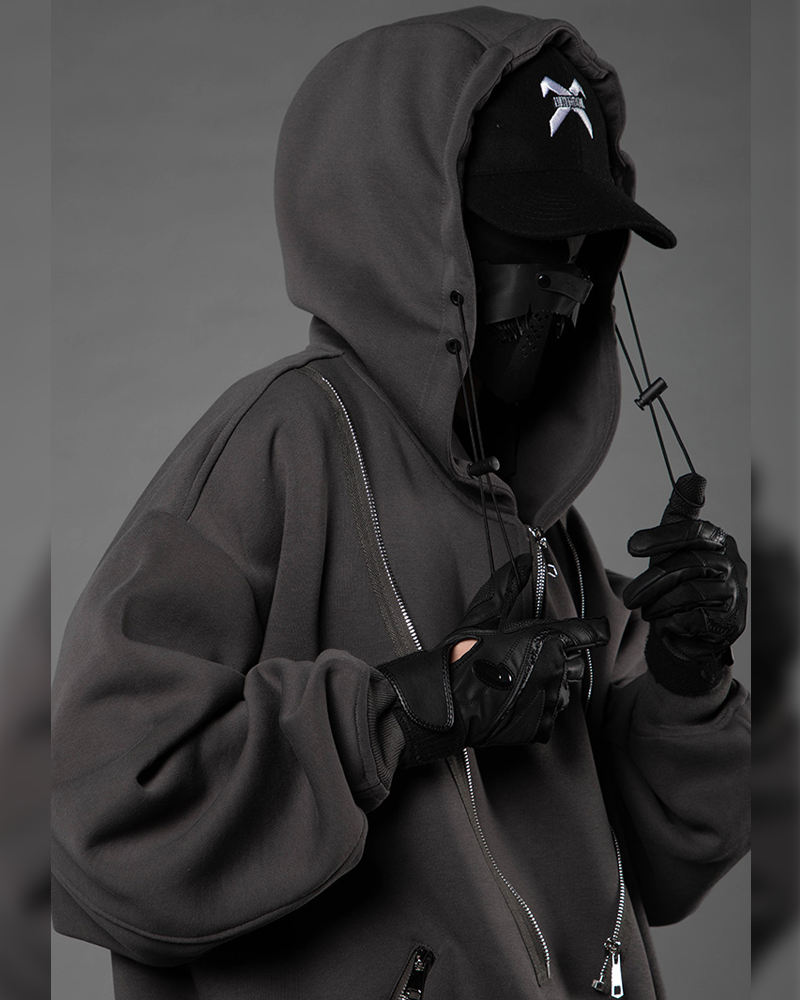 Cyberpunk Techwear Hoodie