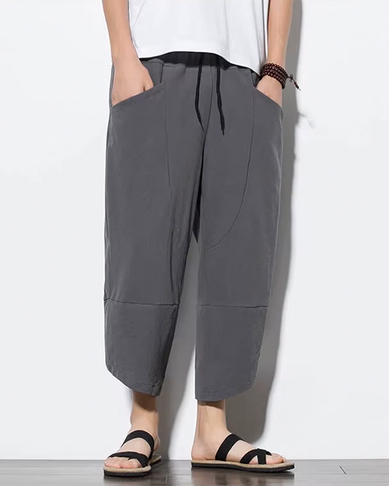 Japanese Cropped Pants