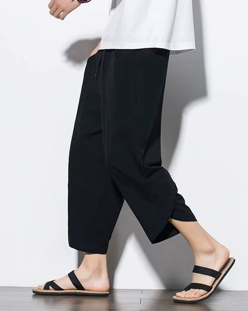 Japanese Cropped Pants