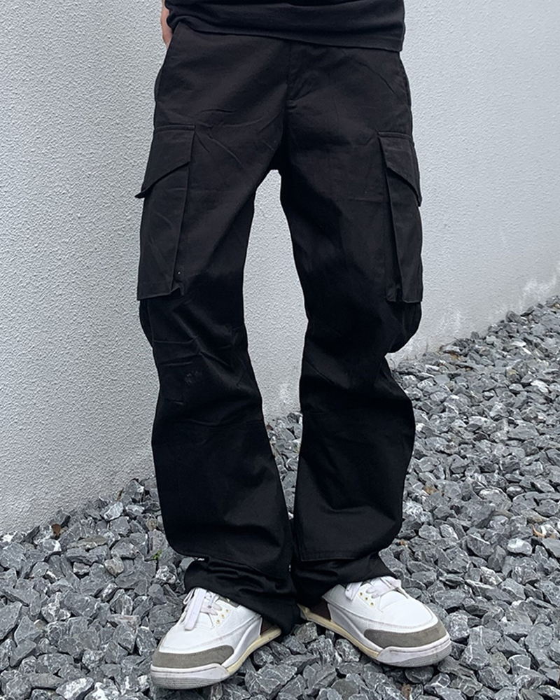 Men's Black Cargo Pants