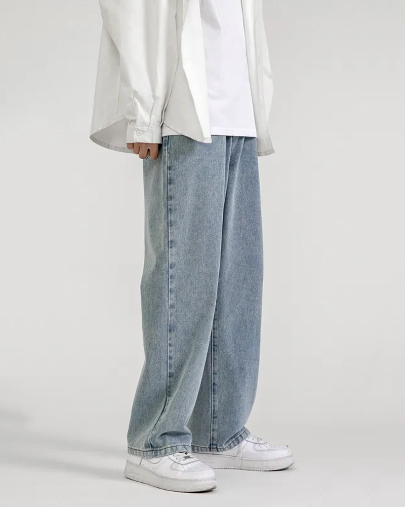 Baggy Blue Jeans