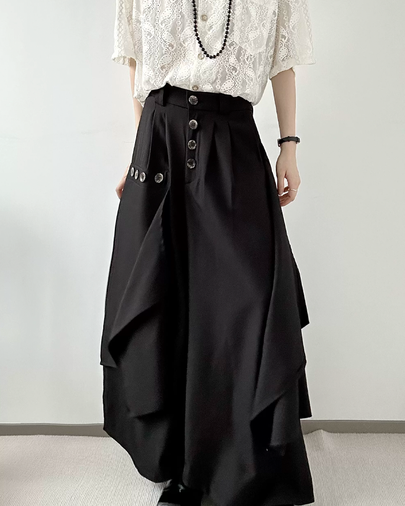 Black Hakama Pants