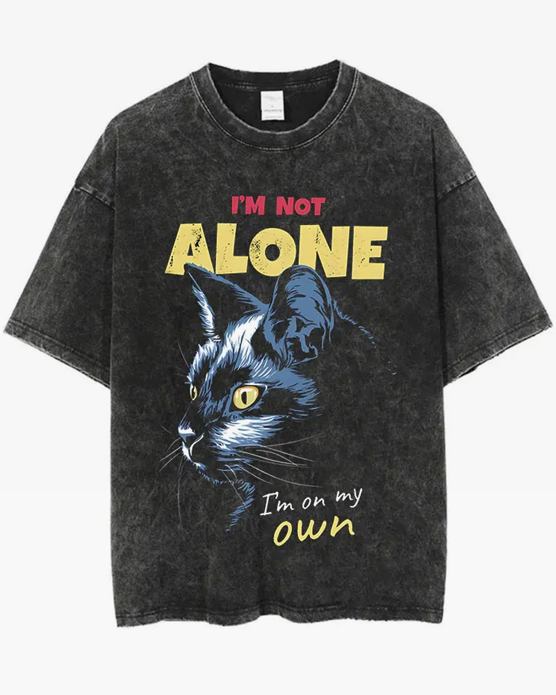 Oversized Cat T Shirt