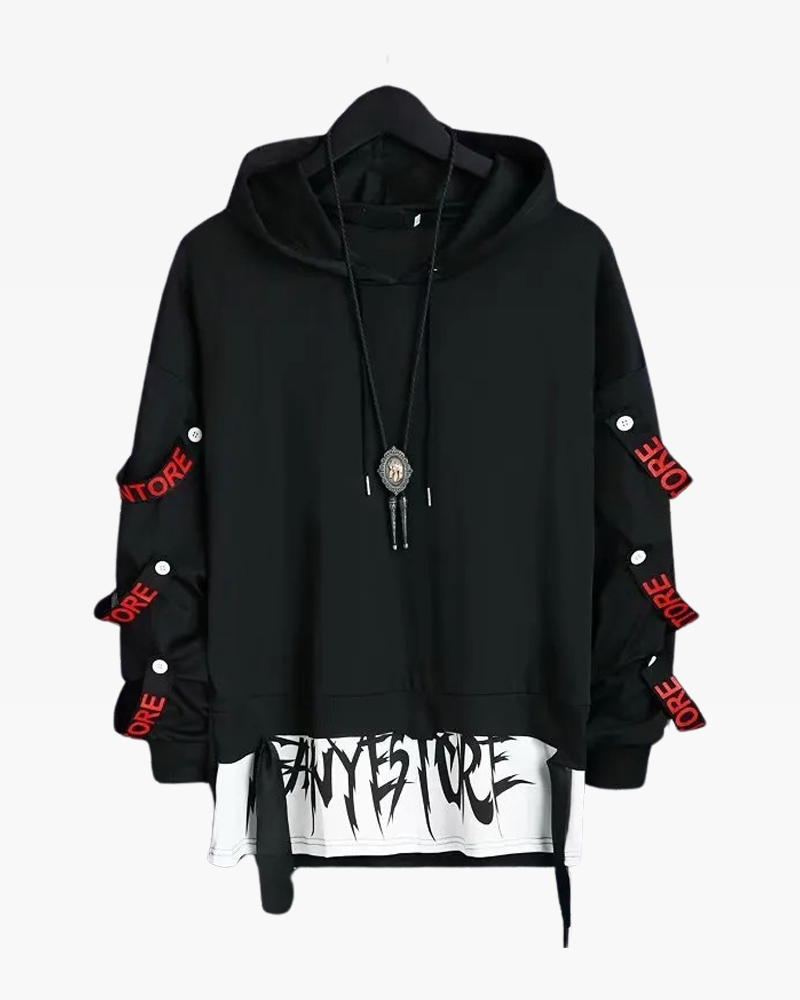 Goth Hoodie Mens