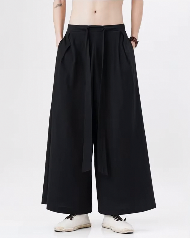 Wide Leg Japanese Pants
