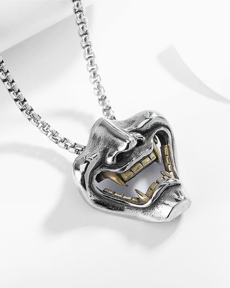 Japanese Demon Necklace