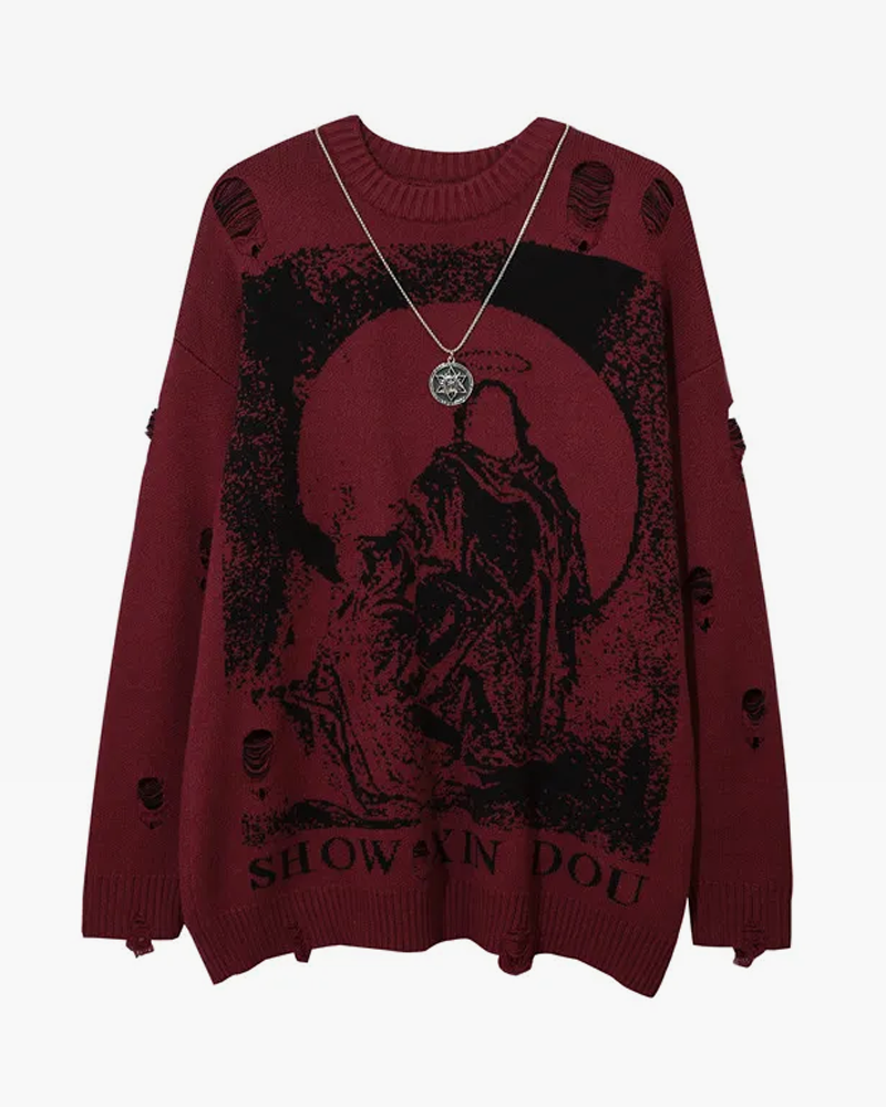 Grim Reaper Sweater