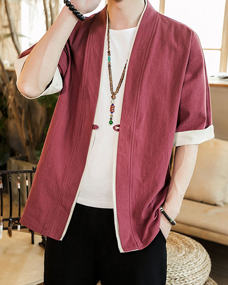 Mens Kimono Jacket