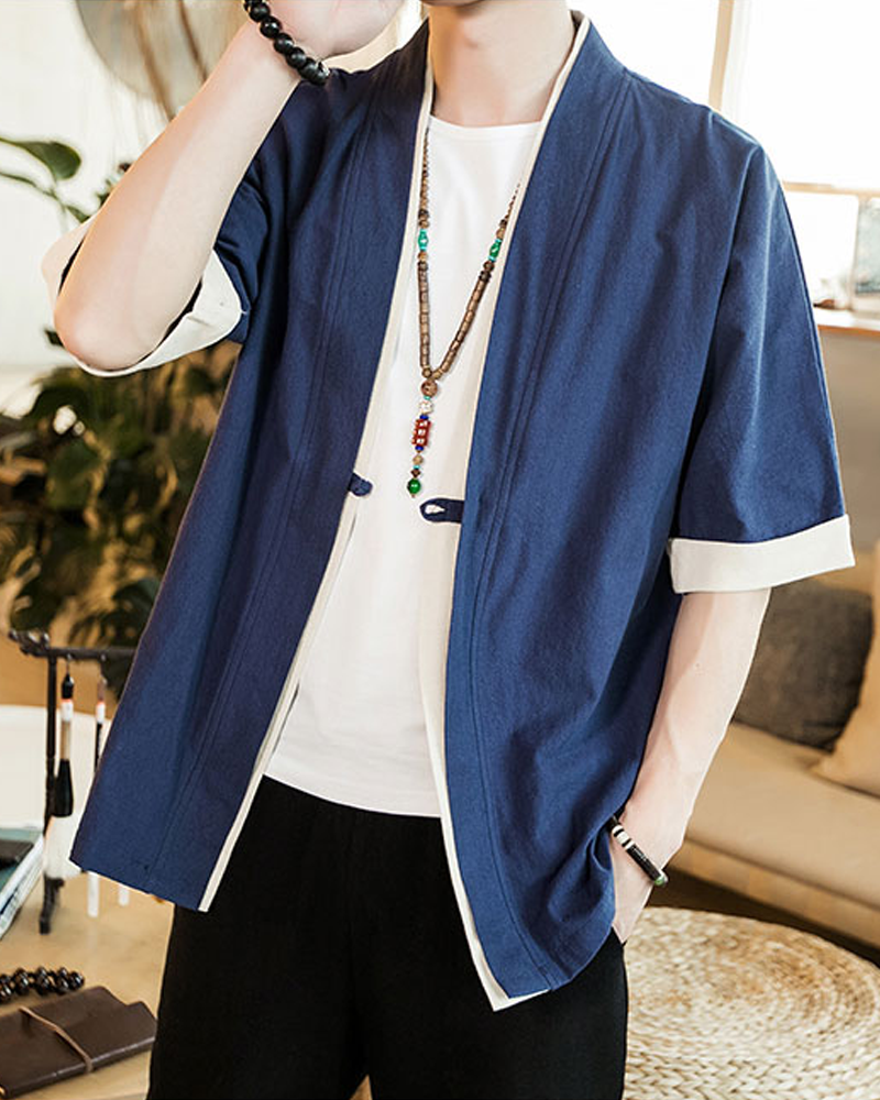 Mens Kimono Jacket