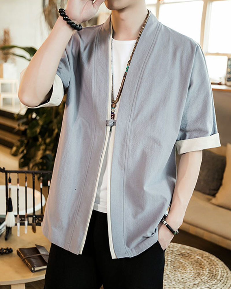 Mens Kimono Jacket