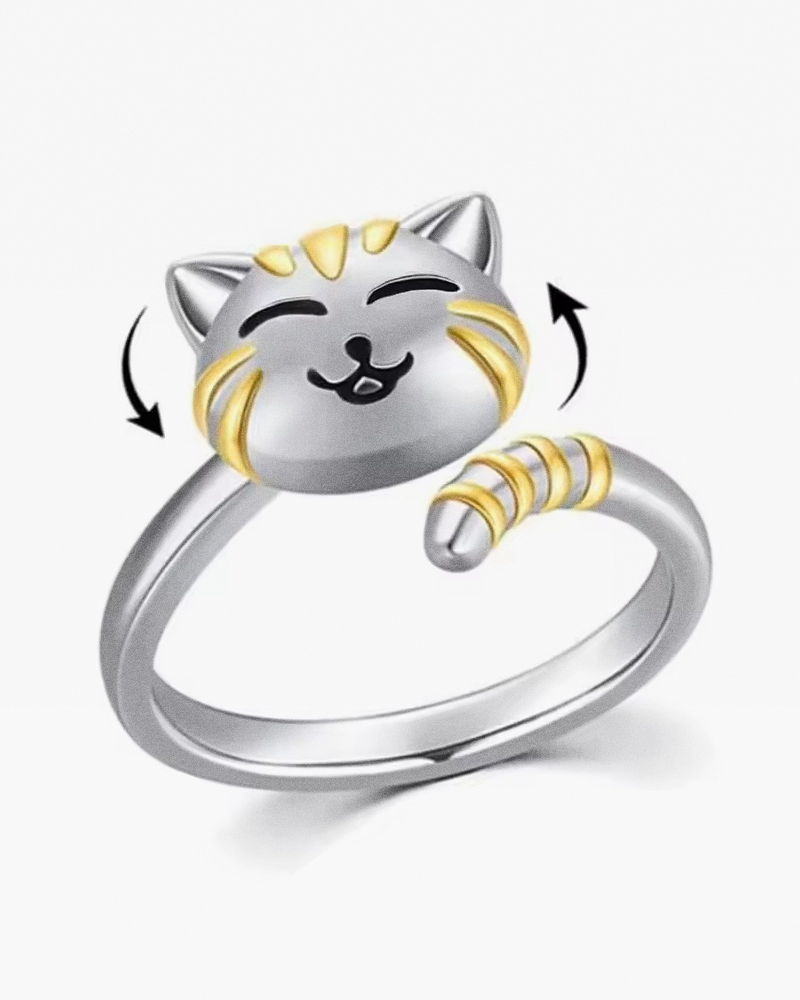 Spinning Cat Ring