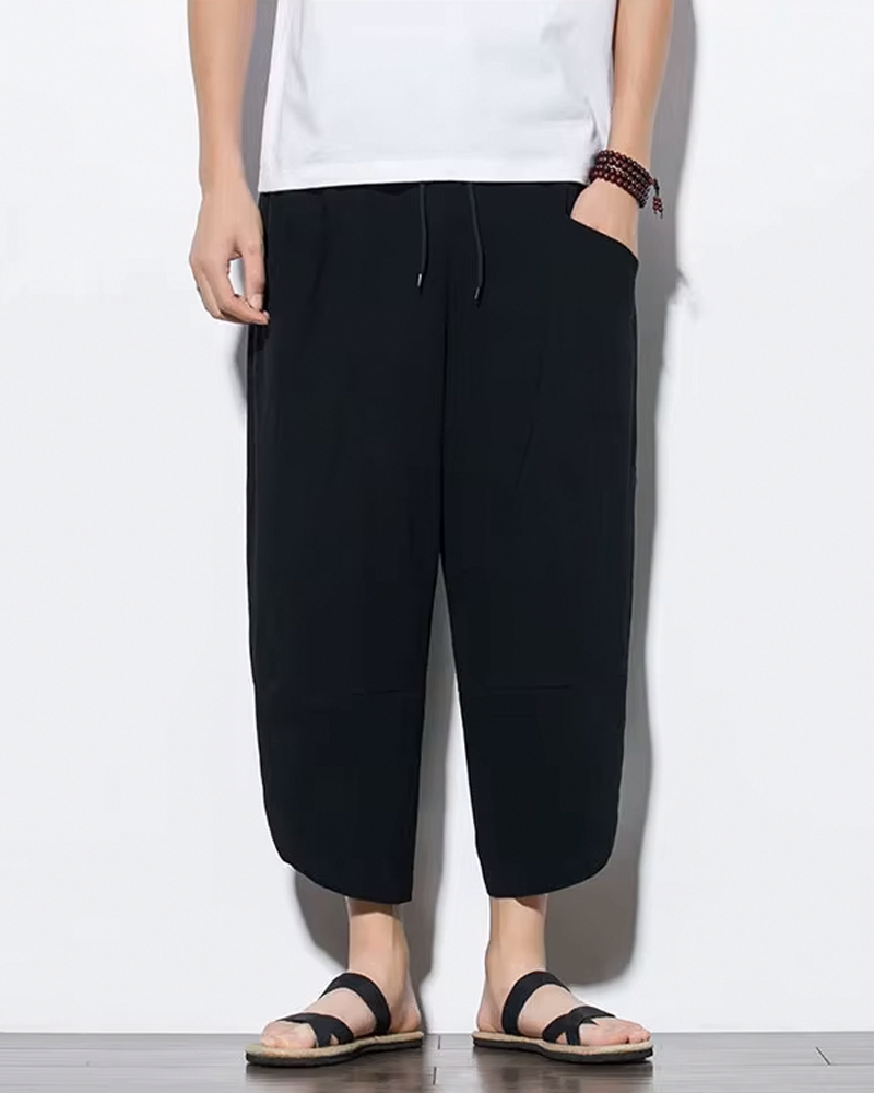 Japanese Cropped Pants