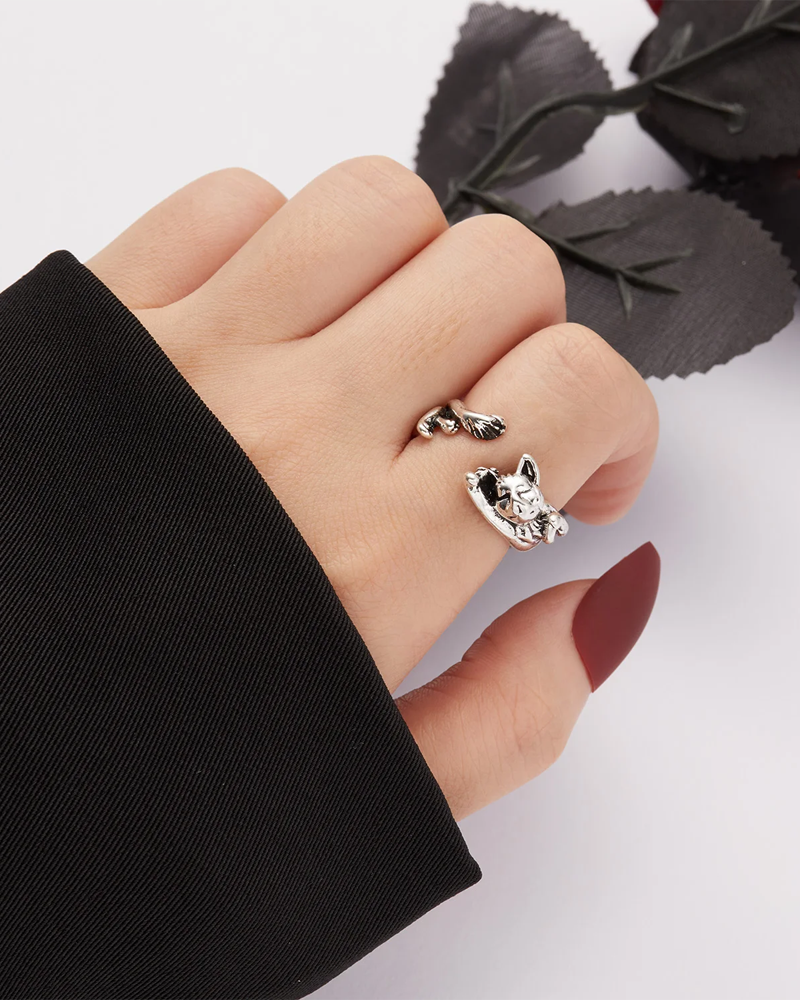 Maneki Neko Ring