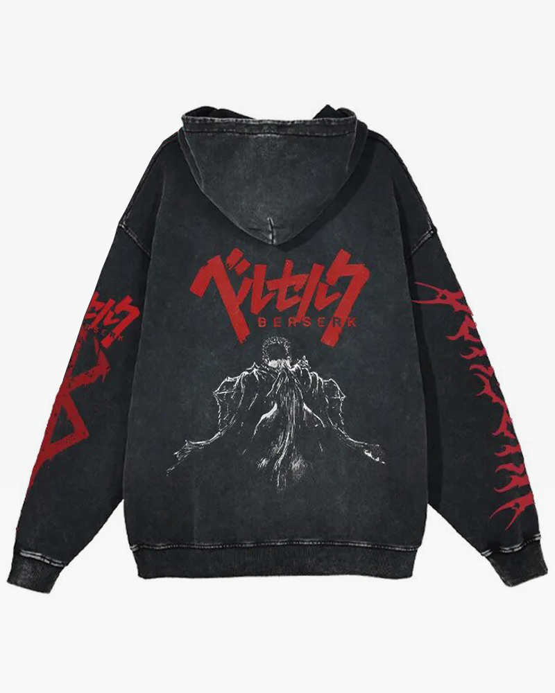 Berserk Hoodie Yokai Clothing