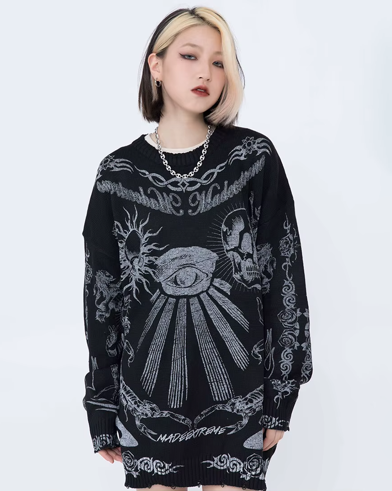 Gothic Knit Sweater