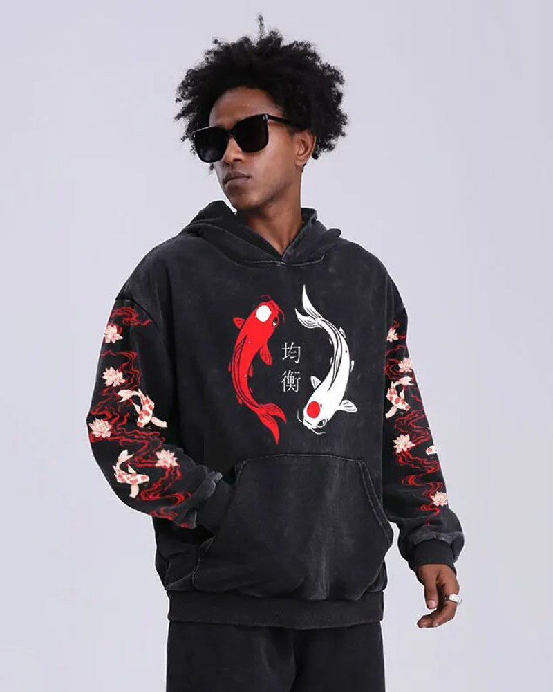 Koi Fish Hoodie