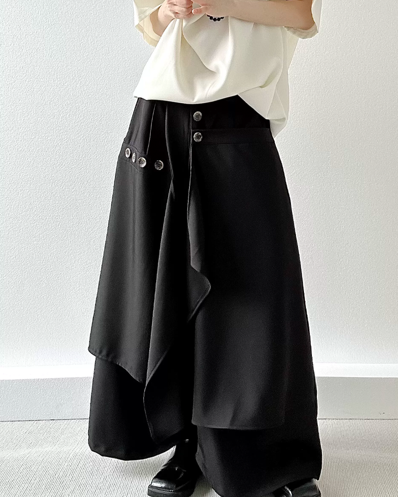 Black Hakama Pants