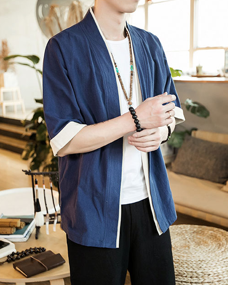 Mens Kimono Jacket