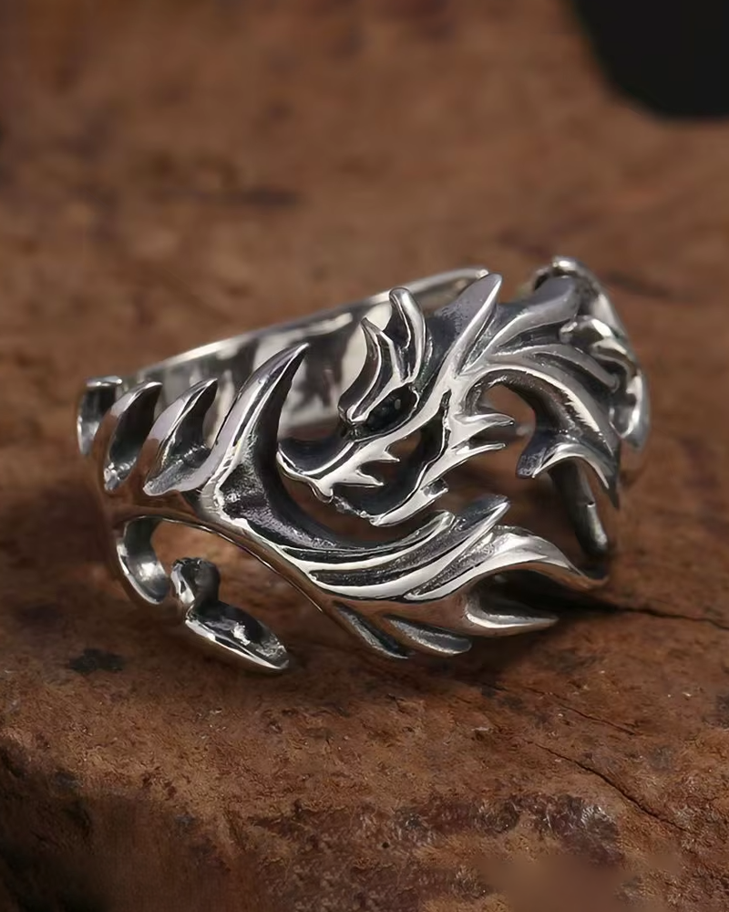 Flame Dragon Ring
