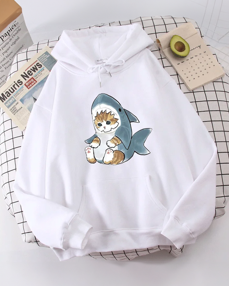 Cat Shark Hoodie