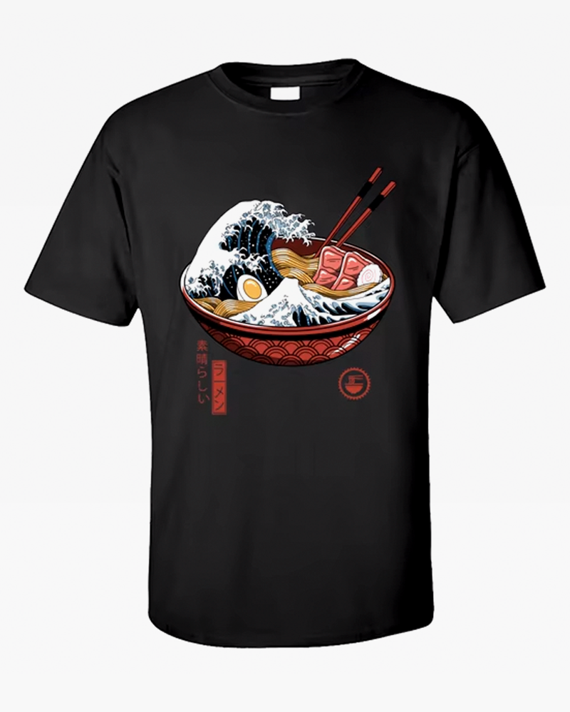 Great Ramen Wave T Shirt