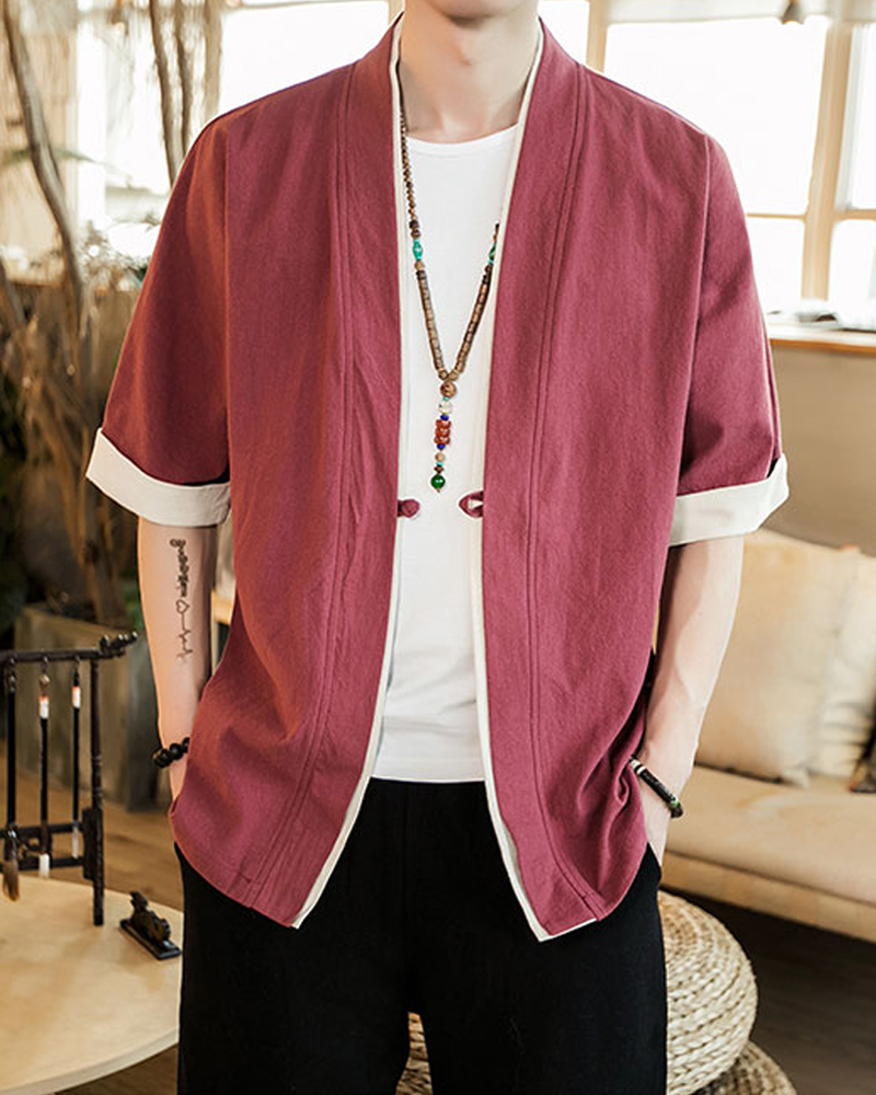Mens Kimono Jacket