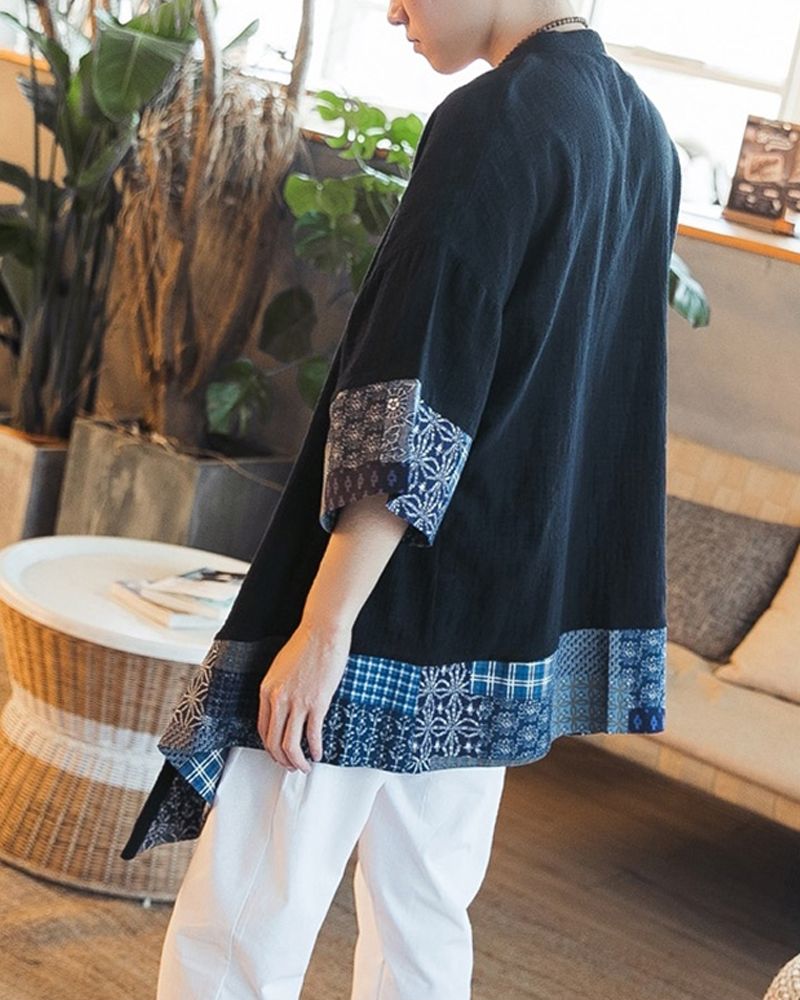 Mens Kimono Cardigan