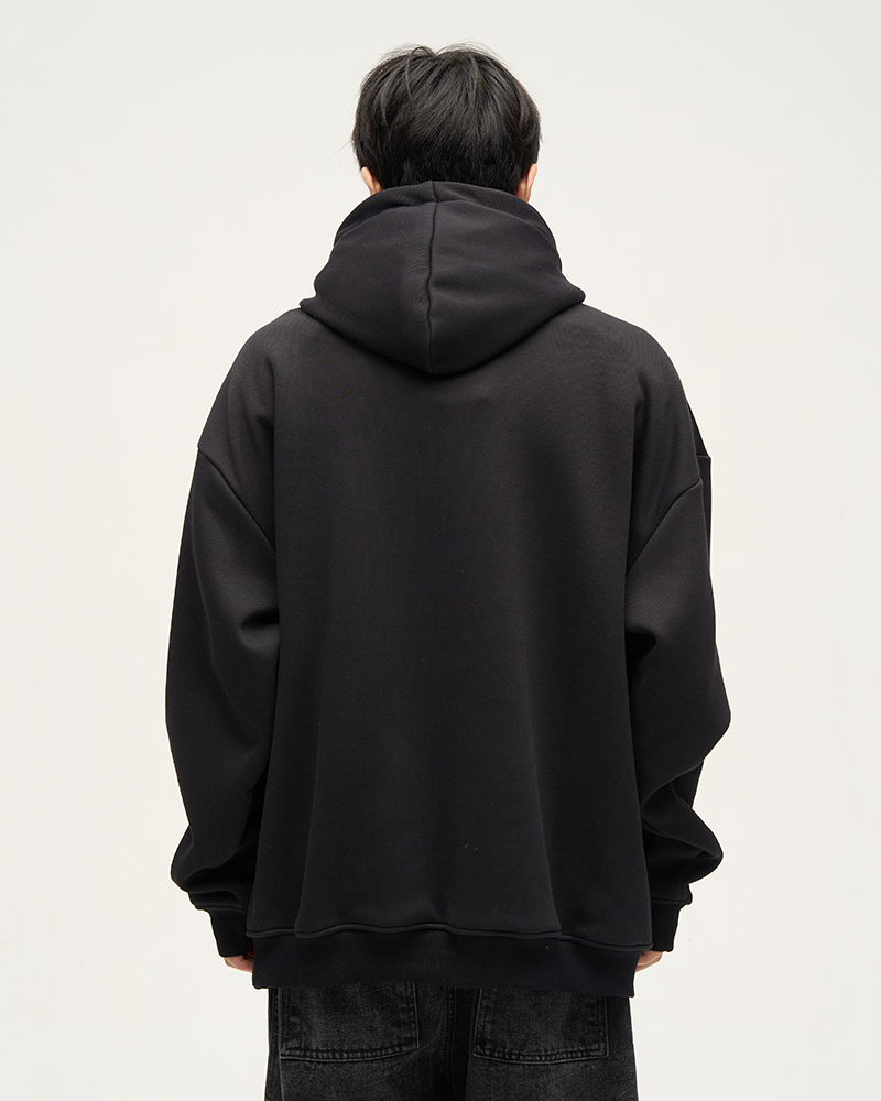 Hoodie High Collar