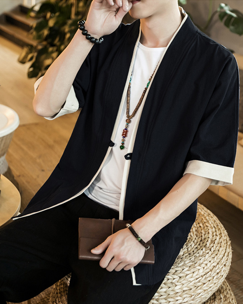 Mens Kimono Jacket