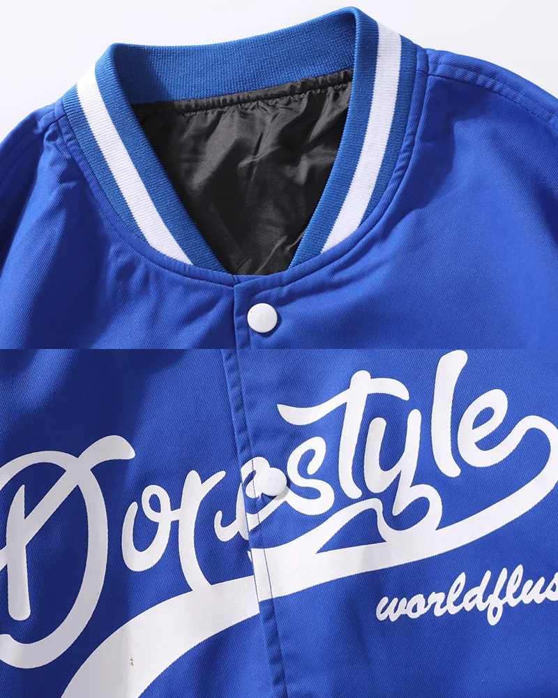 Blue And White Varsity Jacket