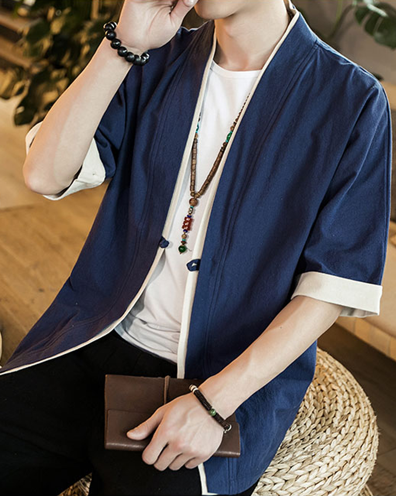 Mens Kimono Jacket