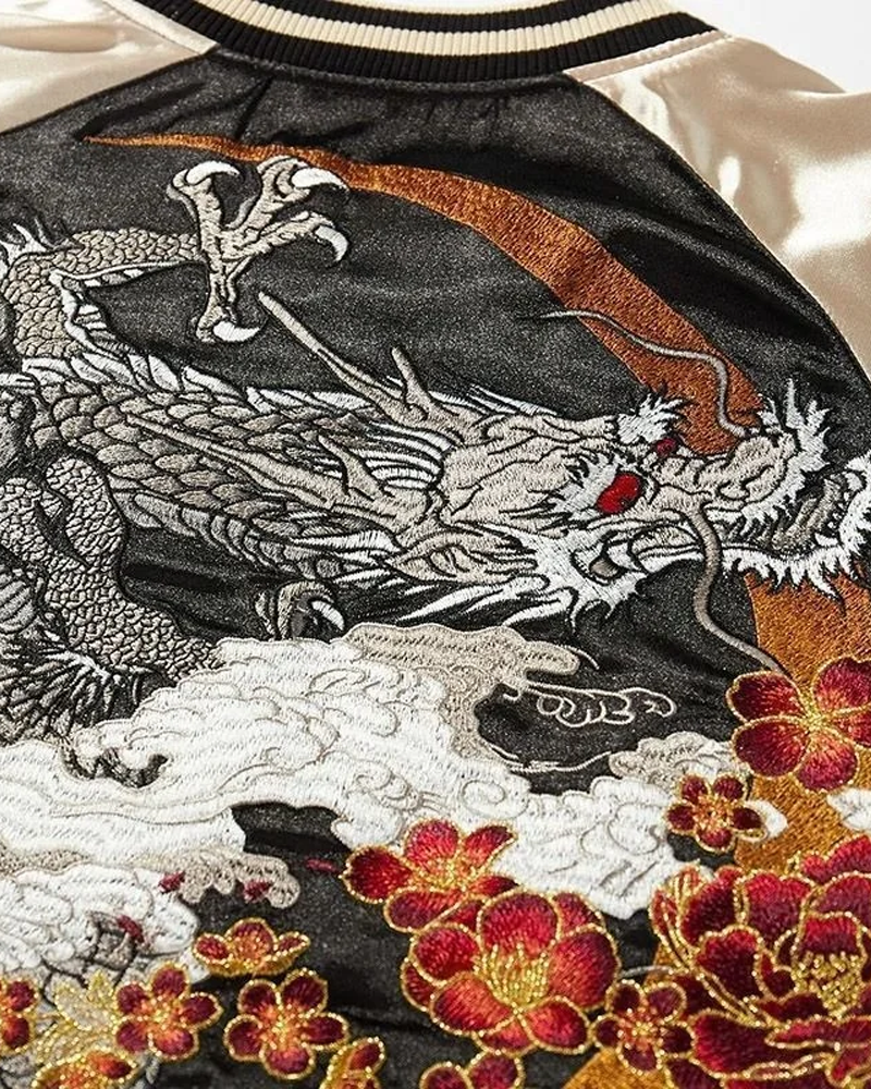 Dragon Embroidered Jacket