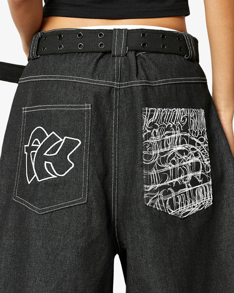 Streetwear Denim Shorts