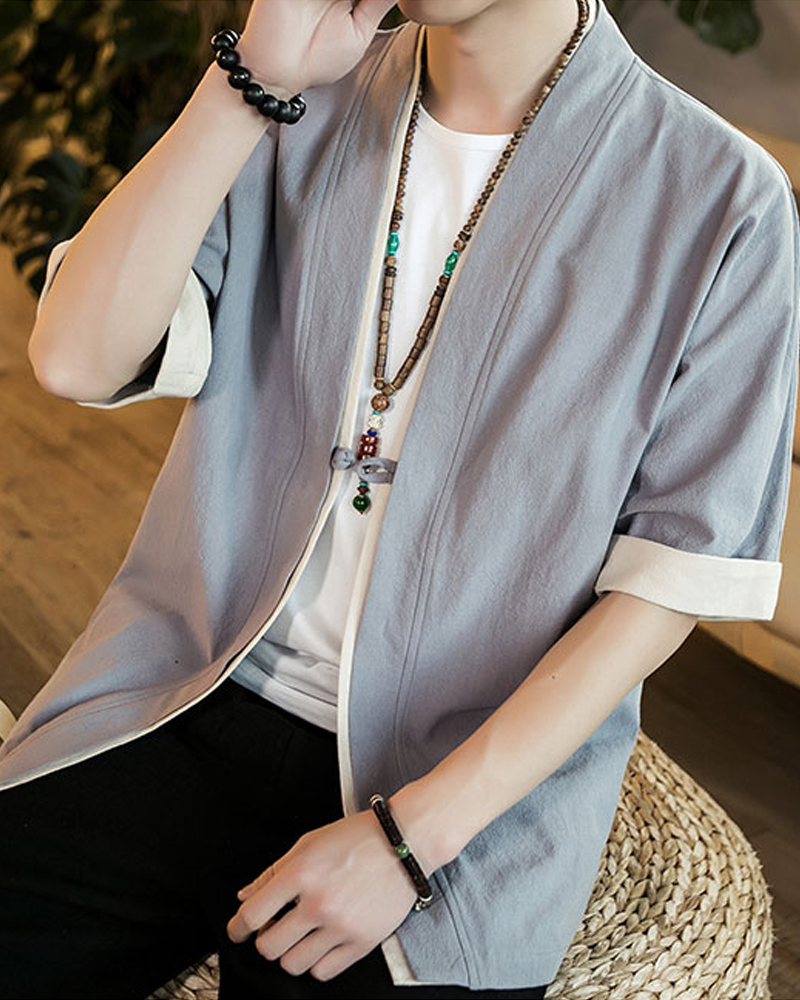 Mens Kimono Jacket