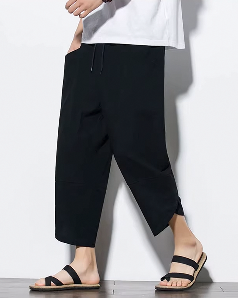Japanese Cropped Pants