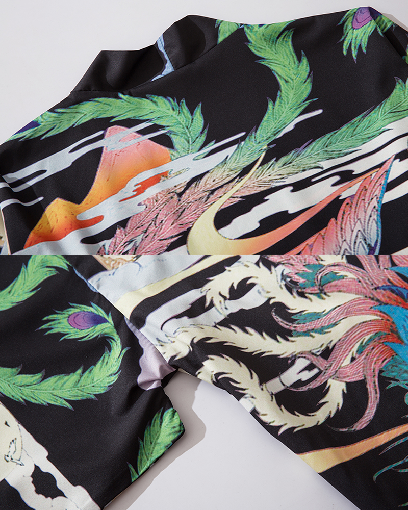 Colorful Kimono Cardigan