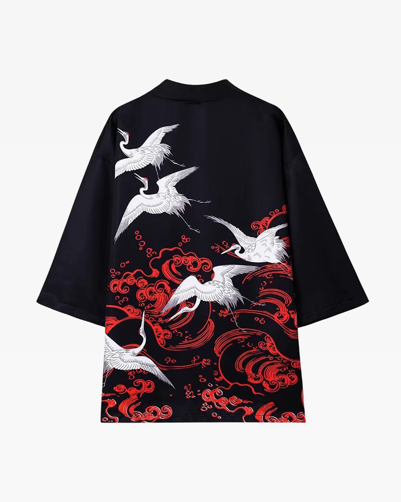 Crane Kimono Jacket