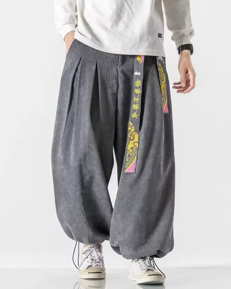 Corduroy Harem Pants