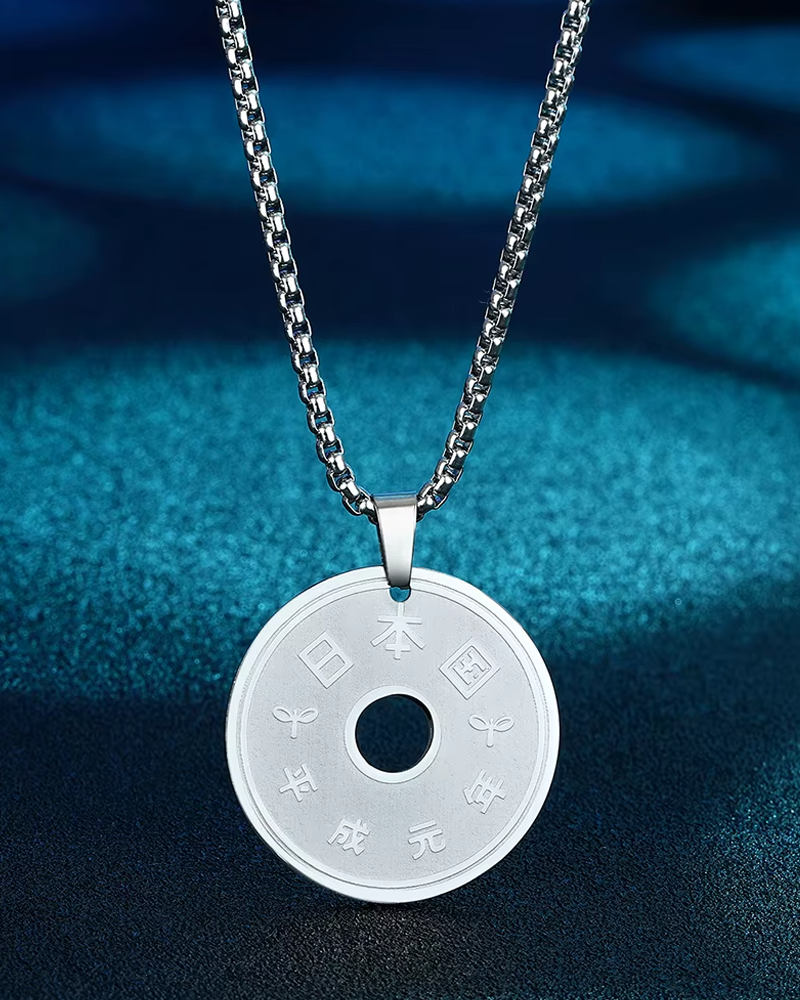 Japanese Lucky Coin Necklace