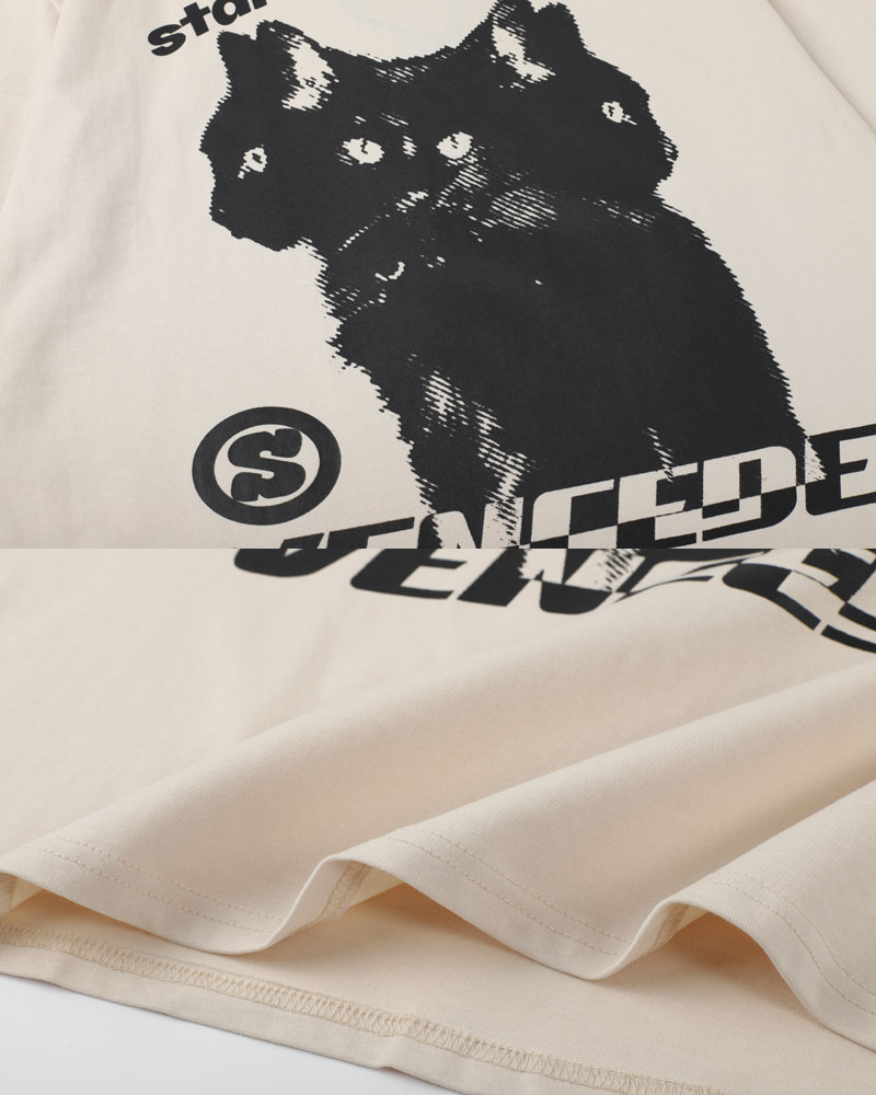 Cat Graphic Shirt
