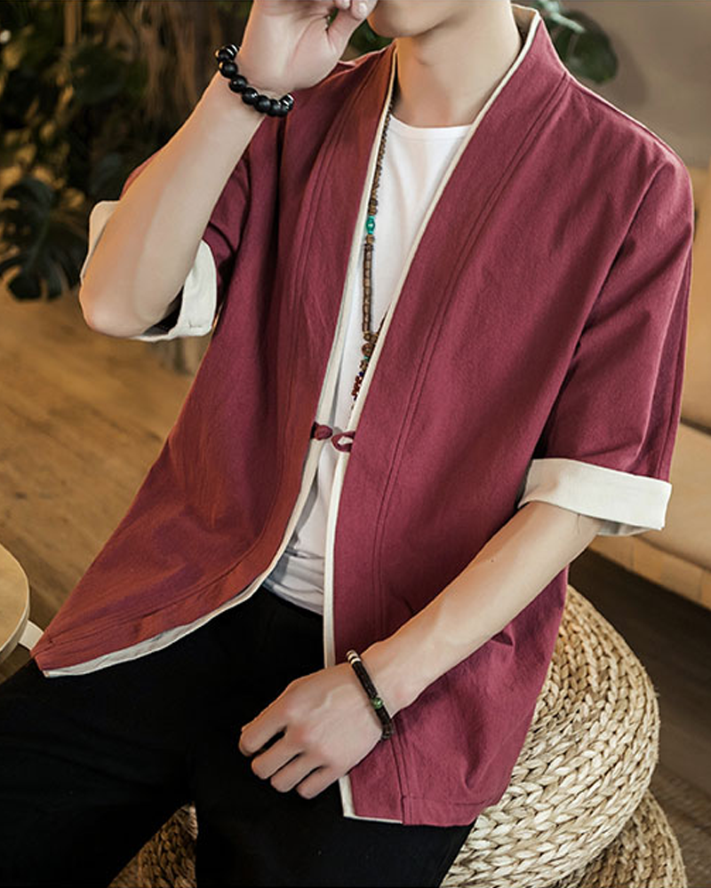Mens Kimono Jacket