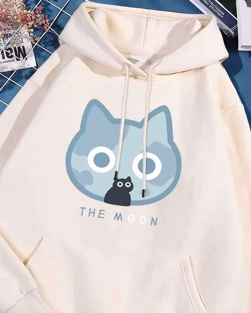 Moon Cat Hoodie