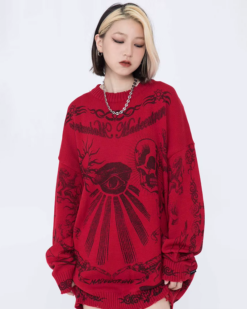 Gothic Knit Sweater