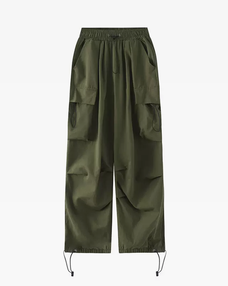 Green Parachute Pants