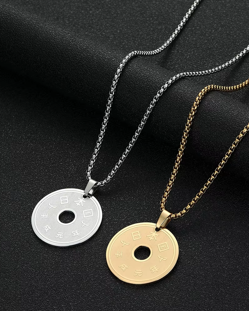 Japanese Lucky Coin Necklace