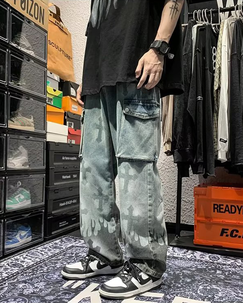 Jeans With Crosses