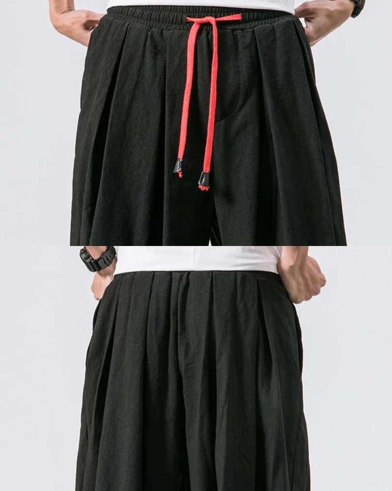 Japanese Harem Pants Men's