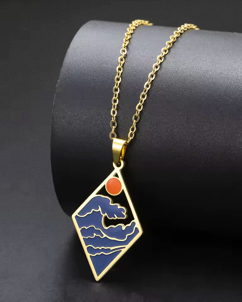 The Great Wave Necklace