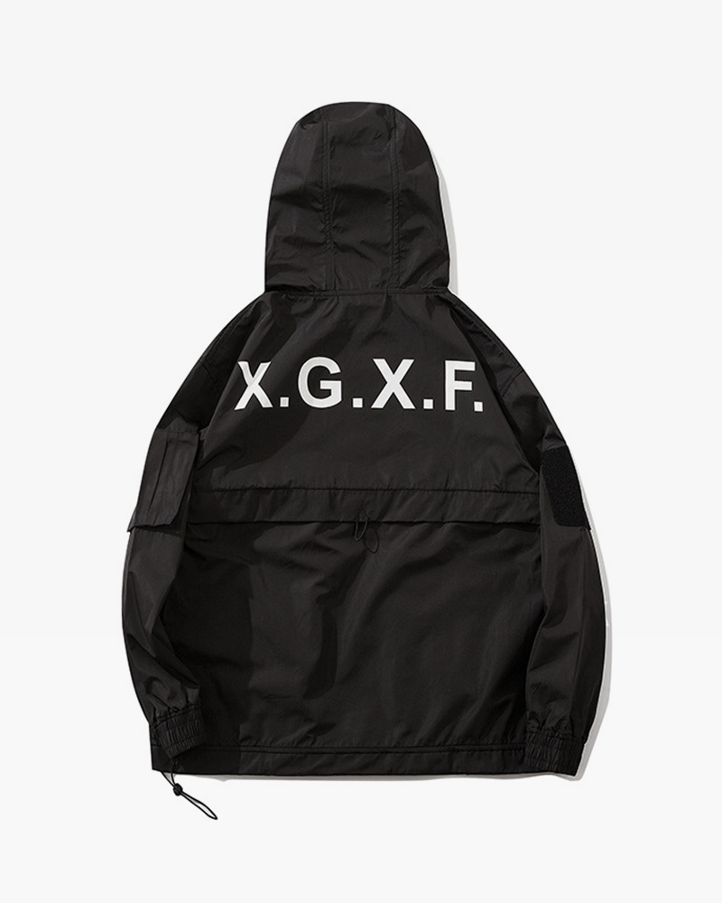 Black Techwear Jacket