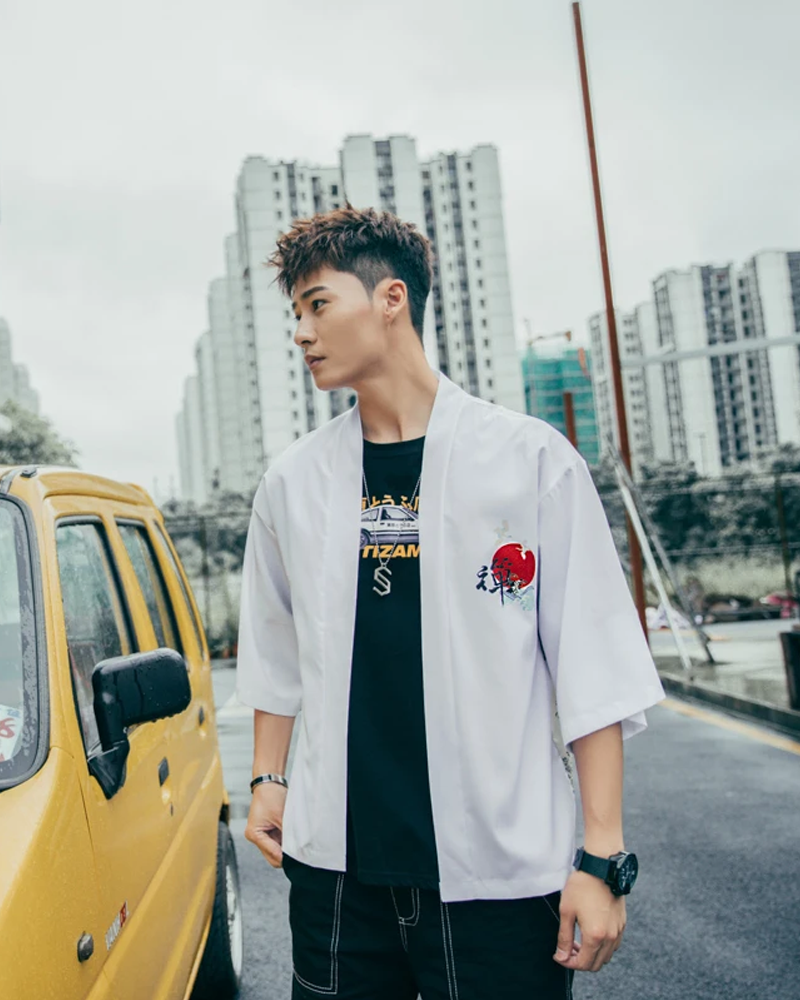 Japanese Kimono Jacket Men